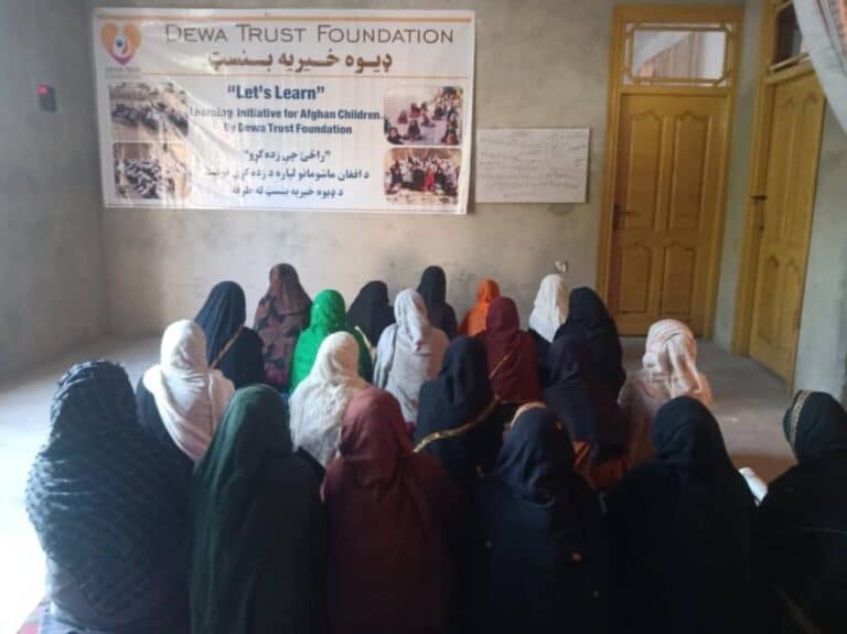 Dewa Trust Foundation Brings Hope and Education to Afghan Girls Under Taliban Rule
