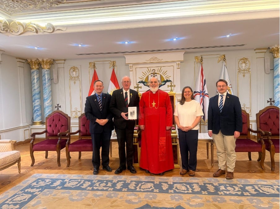APPG delegation at the parliamentary event on religious freedom in Iraq with Aid to the Church in Need UK
