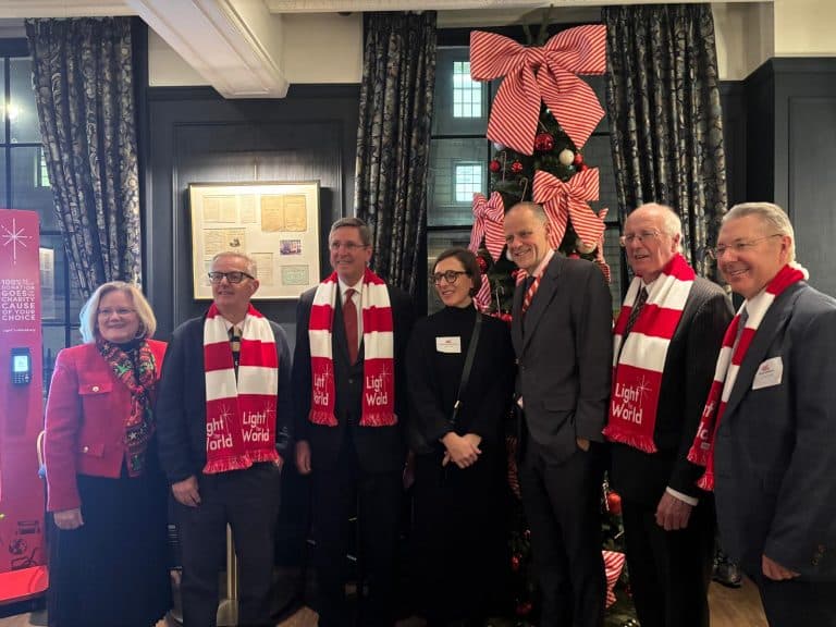 Light the World event